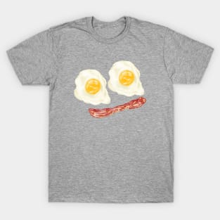 Bacon and Eggs Smile T-Shirt